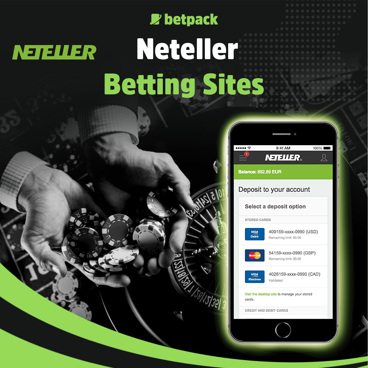 Neteller Betting Sites | List of Top Neteller Bookmakers